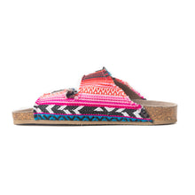 Load image into Gallery viewer, Ridge Denim Sandals in Multicolor