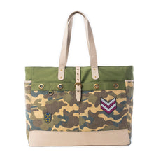 Load image into Gallery viewer, Myra Ranger's Day Weekender Bag in Shadow Camo Green