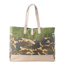Load image into Gallery viewer, Myra Ranger's Day Weekender Bag in Shadow Camo Green