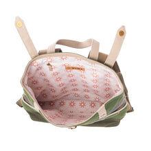 Load image into Gallery viewer, Myra Ranger’s Day Backpack in Woodland Camo Green