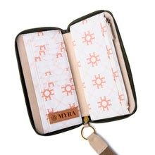 Load image into Gallery viewer, Myra Ranger’s Day Wallet in Moss Camo Green