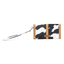 Load image into Gallery viewer, Myra Monarch Hide Hairon Leather Wallet in Rustic Ivory