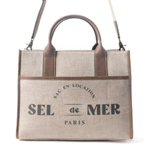 Load image into Gallery viewer, Sel de Mer Shoulder Bag in Old Mill White