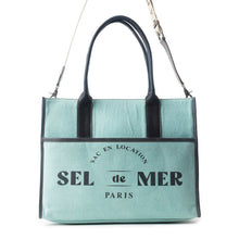 Load image into Gallery viewer, Sel de Mer Tote Bag in Green
