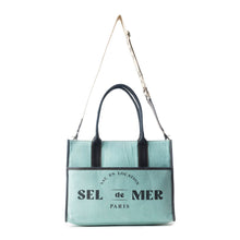 Load image into Gallery viewer, Sel de Mer Tote Bag in Green