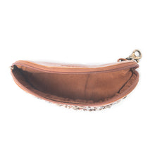 Load image into Gallery viewer, Myra Eclipse Charm Leather Sunglass Case in Brown