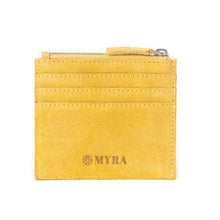Load image into Gallery viewer, Cactus Sky Western Embroidered Credit Card Holder in Yellow