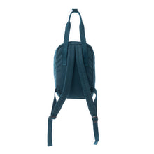 Load image into Gallery viewer, Myra Summit Blue Cotton Backpack in Marine Blue