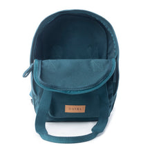 Load image into Gallery viewer, Myra Summit Blue Cotton Backpack in Marine Blue
