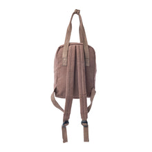 Load image into Gallery viewer, Myra Silent Dune Cotton Backpack in Khaki Taupe