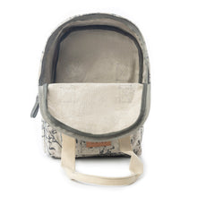Load image into Gallery viewer, Myra Fable Flora Cotton Backpack in Earthy Sage