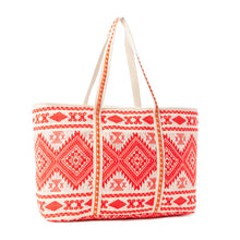Load image into Gallery viewer, Myra Crimson Caravan Weekender Bag in Festival Red
