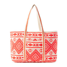 Load image into Gallery viewer, Myra Crimson Caravan Weekender Bag in Festival Red