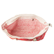 Load image into Gallery viewer, Myra Crimson Caravan Weekender Bag in Festival Red