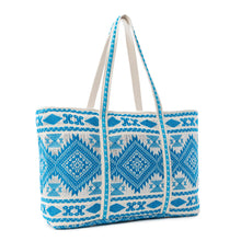 Load image into Gallery viewer, Myra Lagoon Trail Weekender Bag in Ocean Sand