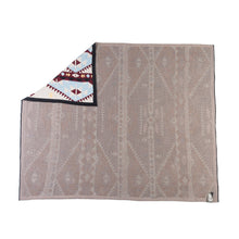 Load image into Gallery viewer, Santa Fe Sky Trails Cotton Throw in Cloud Blue