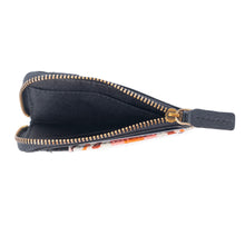 Load image into Gallery viewer, Myra Prism Dawn Leather Credit Card Holder in Mesa Rust