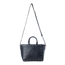 Load image into Gallery viewer, Yellowstone Valley Soul Studded &amp; Embossed Tote Leather Bag in Ash