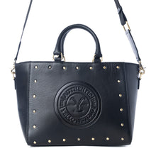 Load image into Gallery viewer, Yellowstone Valley Soul Studded &amp; Embossed Tote Leather Bag in Ash