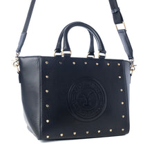 Load image into Gallery viewer, Yellowstone Valley Soul Studded &amp; Embossed Tote Leather Bag in Ash