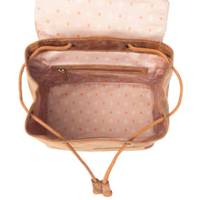 Load image into Gallery viewer, Yellowstone Longhorn Amber Studded Leather Backpack