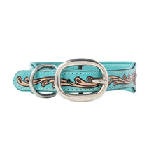 Load image into Gallery viewer, Turquoise Sky Southwest Dog Collar in Turquoise