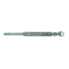 Load image into Gallery viewer, Turquoise Sky Southwest Dog Collar in Turquoise