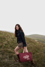 Load image into Gallery viewer, Myra High Noon Rebel Weekender Bag in Ruby Wine