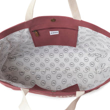 Load image into Gallery viewer, Myra High Noon Rebel Weekender Bag in Ruby Wine