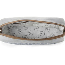 Load image into Gallery viewer, Myra Paisley Plains Pouch in Bandana Blue
