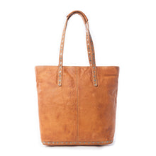 Load image into Gallery viewer, Myra Sierra Crest Leather Bag in Antique Gold