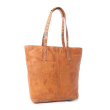 Load image into Gallery viewer, Myra Sierra Crest Leather Bag in Antique Gold