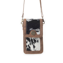 Load image into Gallery viewer, Myra Lasso Lane Hairon Leather Bag in Snowhide