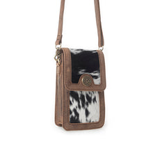 Load image into Gallery viewer, Myra Lasso Lane Hairon Leather Bag in Snowhide