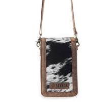 Load image into Gallery viewer, Myra Lasso Lane Hairon Leather Bag in Snowhide