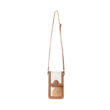 Load image into Gallery viewer, Myra Lasso Lane Hairon Leather Bag in Chestnut Hide