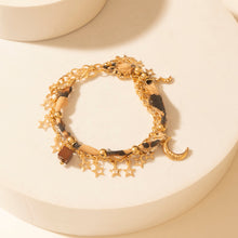 Load image into Gallery viewer, Myra Startrail Charm Bracelet in Range Noon