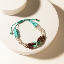 Load image into Gallery viewer, Myra Rustler's Love Beaded Bracelet in Rover Mesa