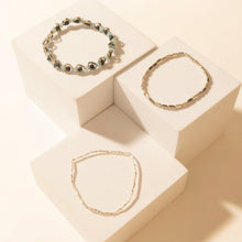 Load image into Gallery viewer, Myra Heart Trails Bracelet in Mist Blue