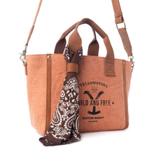 Load image into Gallery viewer, Yellowstone Echo Valley Amber Crossbody Bag with Scarf