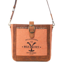 Load image into Gallery viewer, Yellowstone Lone Star Amber Satchel Bag