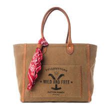 Load image into Gallery viewer, Yellowstone Velorra Sage Weekender Bag with Scarf
