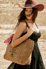 Load image into Gallery viewer, Yellowstone Velorra Sage Weekender Bag with Scarf