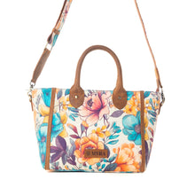 Load image into Gallery viewer, Myra Rosy Trails Crossbody Bag in Boho Fiesta