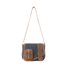 Load image into Gallery viewer, Myra Outlaw's Travels Leather Shoulder Bag in Copper Tan
