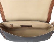 Load image into Gallery viewer, Myra Outlaw's Travels Leather Shoulder Bag in Copper Tan