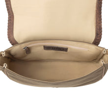 Load image into Gallery viewer, Myra Outlaw's Travels Leather Shoulder Bag in Rodeo Olive