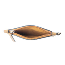 Load image into Gallery viewer, Myra Sierra Scroll Handtooled Card Holder in Bronco Umber