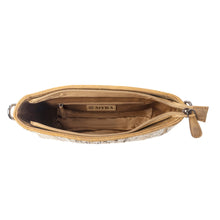 Load image into Gallery viewer, Myra Moonlace Range Woven Shoulder Bag in Mojave Beige