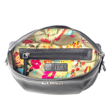 Load image into Gallery viewer, Myra Blackthorn Range Leather Fanny Pack in Sailor Black